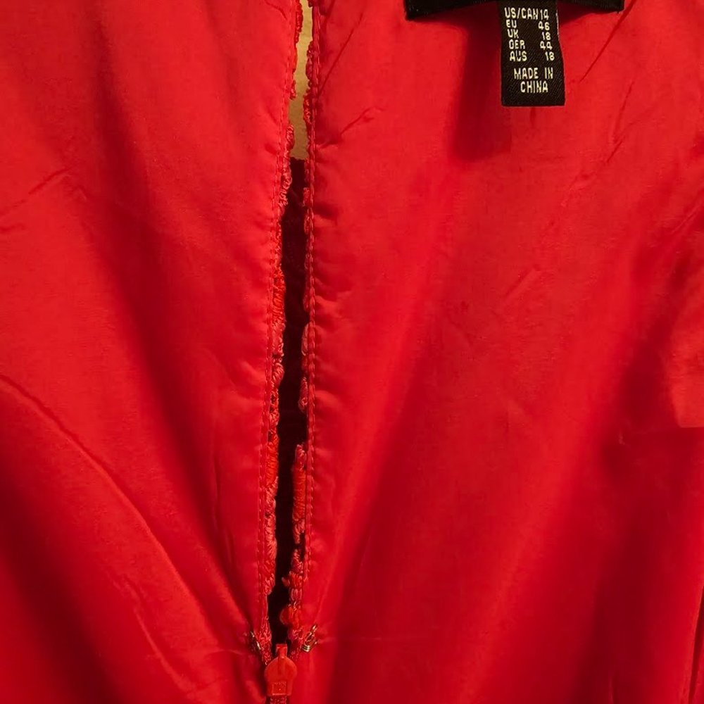 EUC | Aidan Mattox | Crochet Midi Dress | Size: 14 - Picture 6 of 15